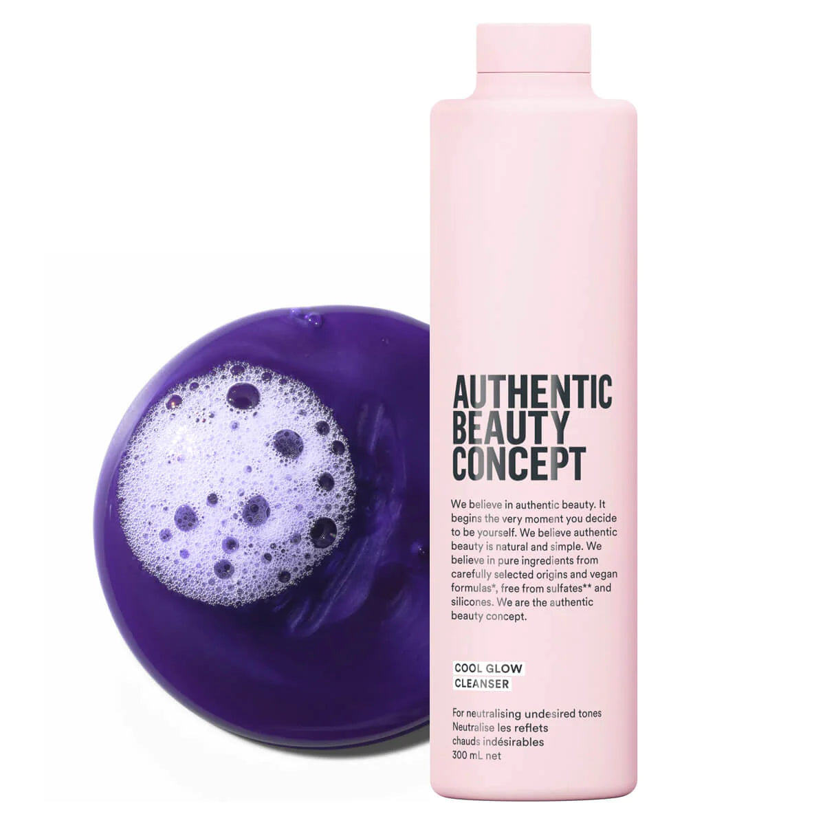 Shop Tophair Authentic Beauty Concept cool glow shampoo for coloured hair