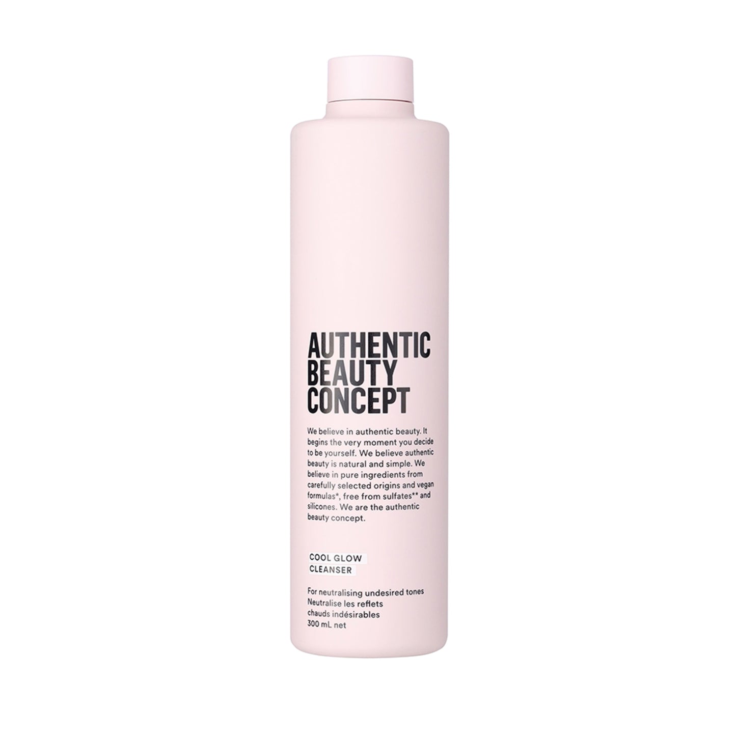 Shop Tophair Authentic Beauty Concept glow shampoo for coloured hair, yellow neutralise