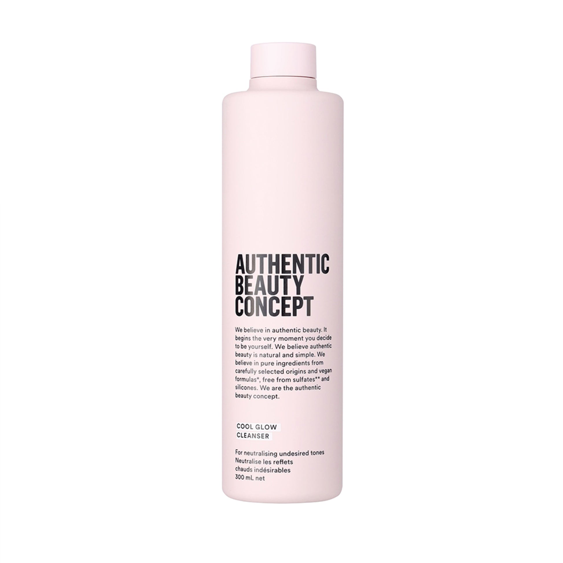 Shop Tophair Authentic Beauty Concept glow shampoo for coloured hair, yellow neutralise